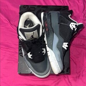Jordan Kids Sneakers in Black and Gray